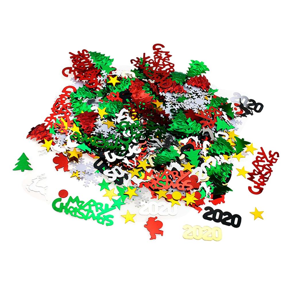Giáng Sinh Confetti Santas Kim Sa Lấp Lánh Giáng Sinh Để Bàn Tiệc Lễ Hội Trang Trí