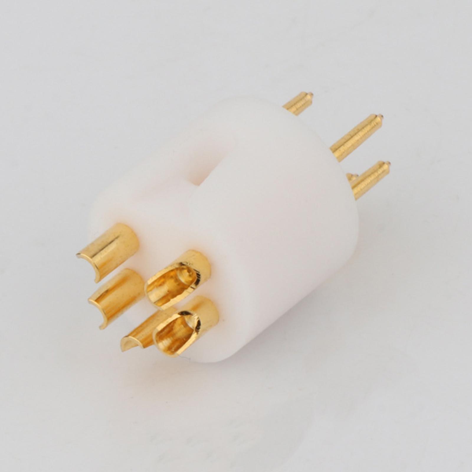 2Pcs 5 Pin Tonearm Plug Hifi Replacement Accessories for Turntable Player