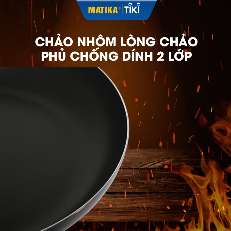 Chảo Chống Dính MATIKA MTK-02-24-26-28-30 - Hàng chính hãng