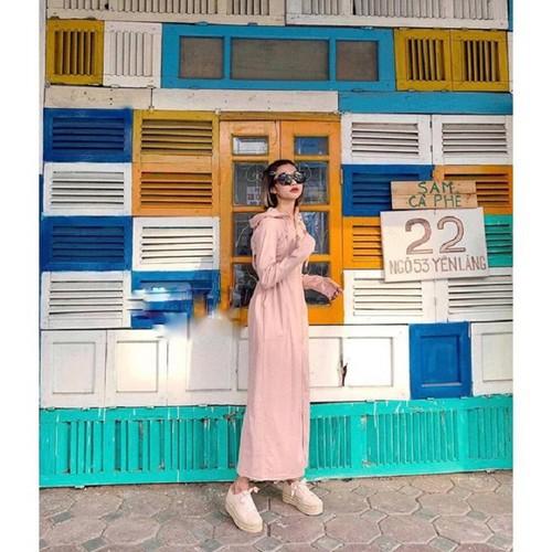 Áo chống nắng thông hơi NỮ - DÁNG DÀI, CHỐNG NẮNG TOÀN THÂN