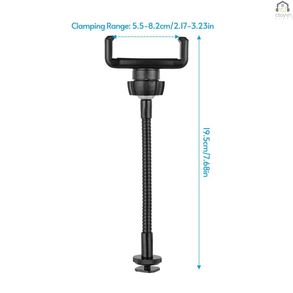 Giá đỡ điện thoại có thể gập lại với đèn LED cho iPhone Android