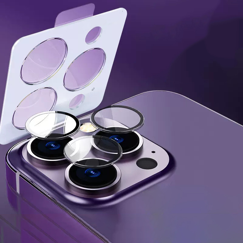 Miếng Dán Kính Cường Lực Camera chống trầy xước cho iPhone 14 / 14 Plus / 14 Pro / iPhone 14 Pro Max - Hàng chính Hãng