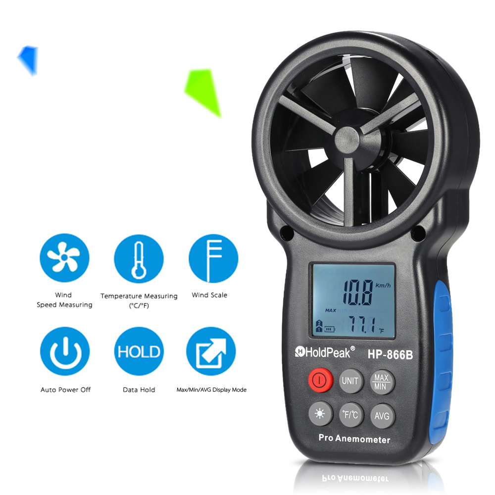 MÁY ĐO TỐC ĐỘ GIÓ HOLDPEAK HP-866B