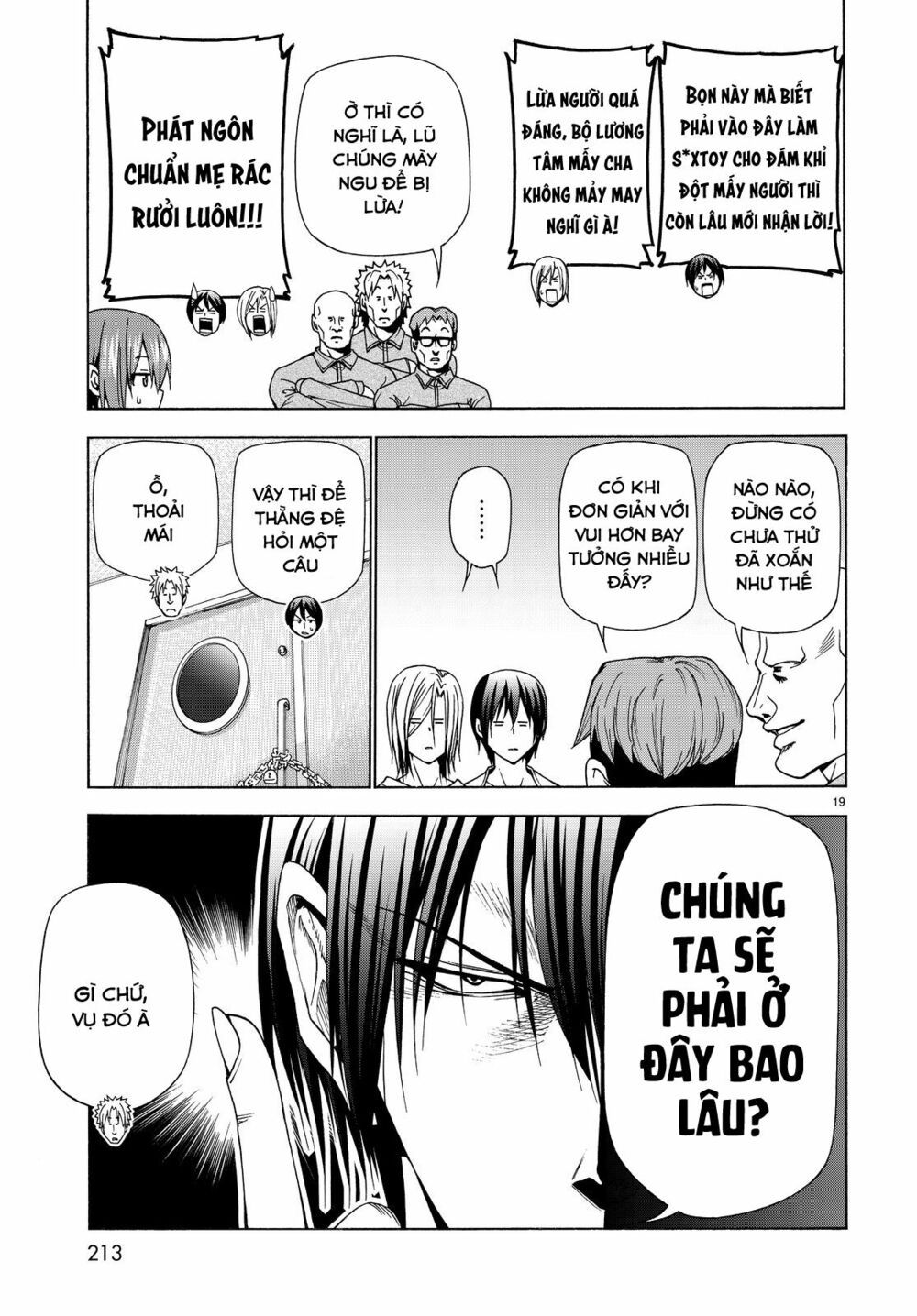 cô gái thích lặn - grand blue chapter 40 19