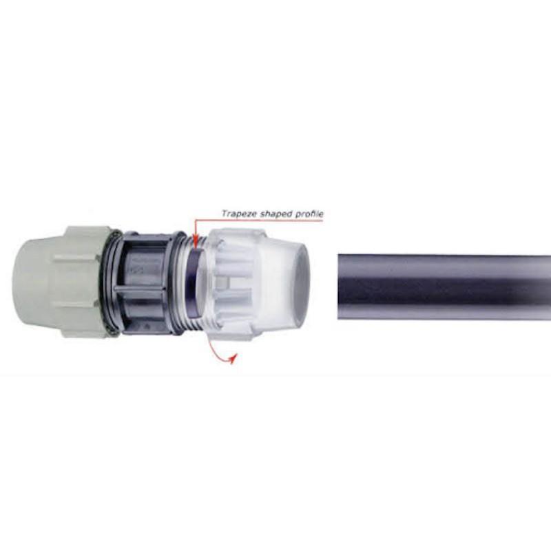 Măng xông nối ống HPDE, PPR 20, 25, 32, 40, 50 Không Cần Hàn