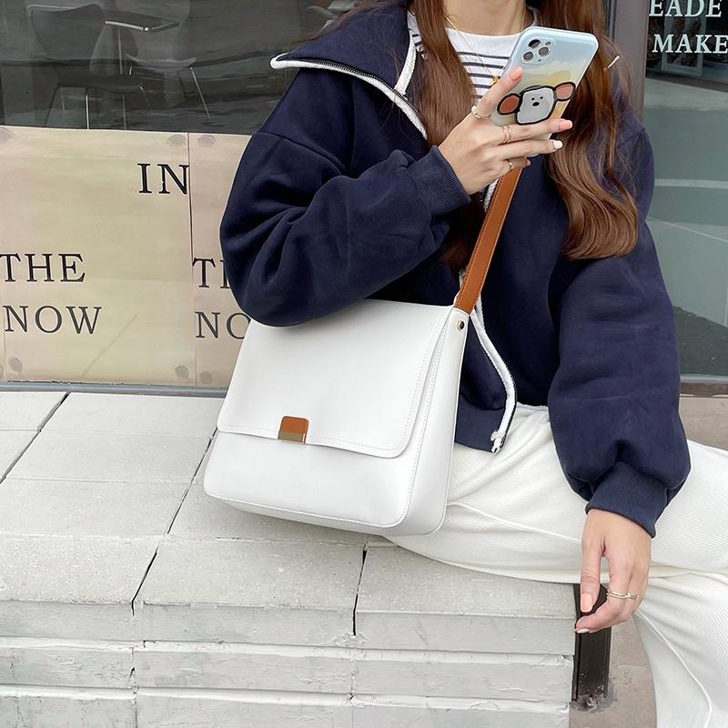 Túi Tote Da Đeo Chéo Nữ Phong Cách Ulzzang Hàn Quốc Giá Rẻ Đi Học Đi Chơi Túi Messenger – Sily Bags Jess37