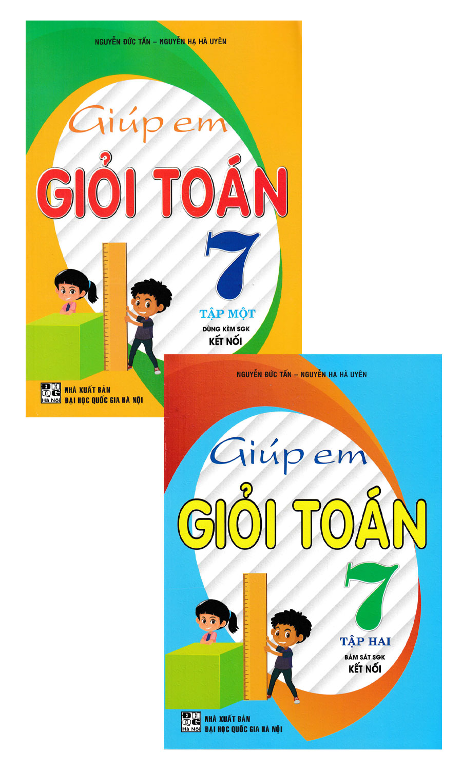 Sách tham khảo- Combo Giúp Em Giỏi Toán 7 - Tập 1+2 _HA