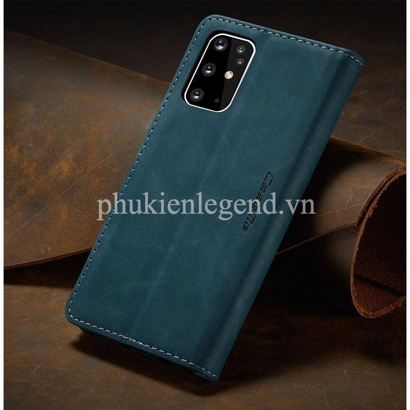 Bao da bò thật dạng ví chính hãng Caseme dành cho SamSung Galaxy S20 FE - hàng nhập khẩu