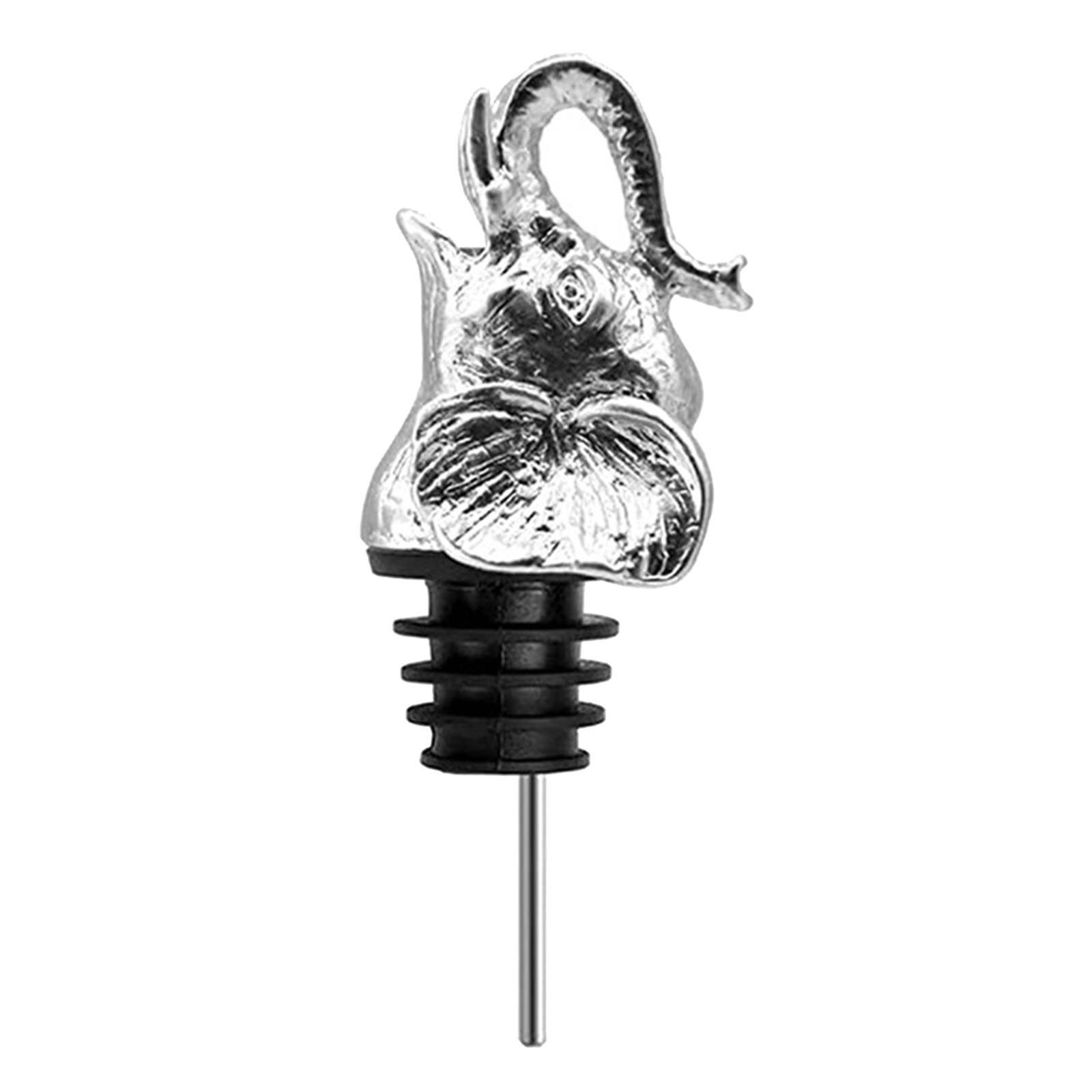 5pcs Vintage Wine Champagne Liquor Pourer Decanter Saver Wine Bottle Seal Plug