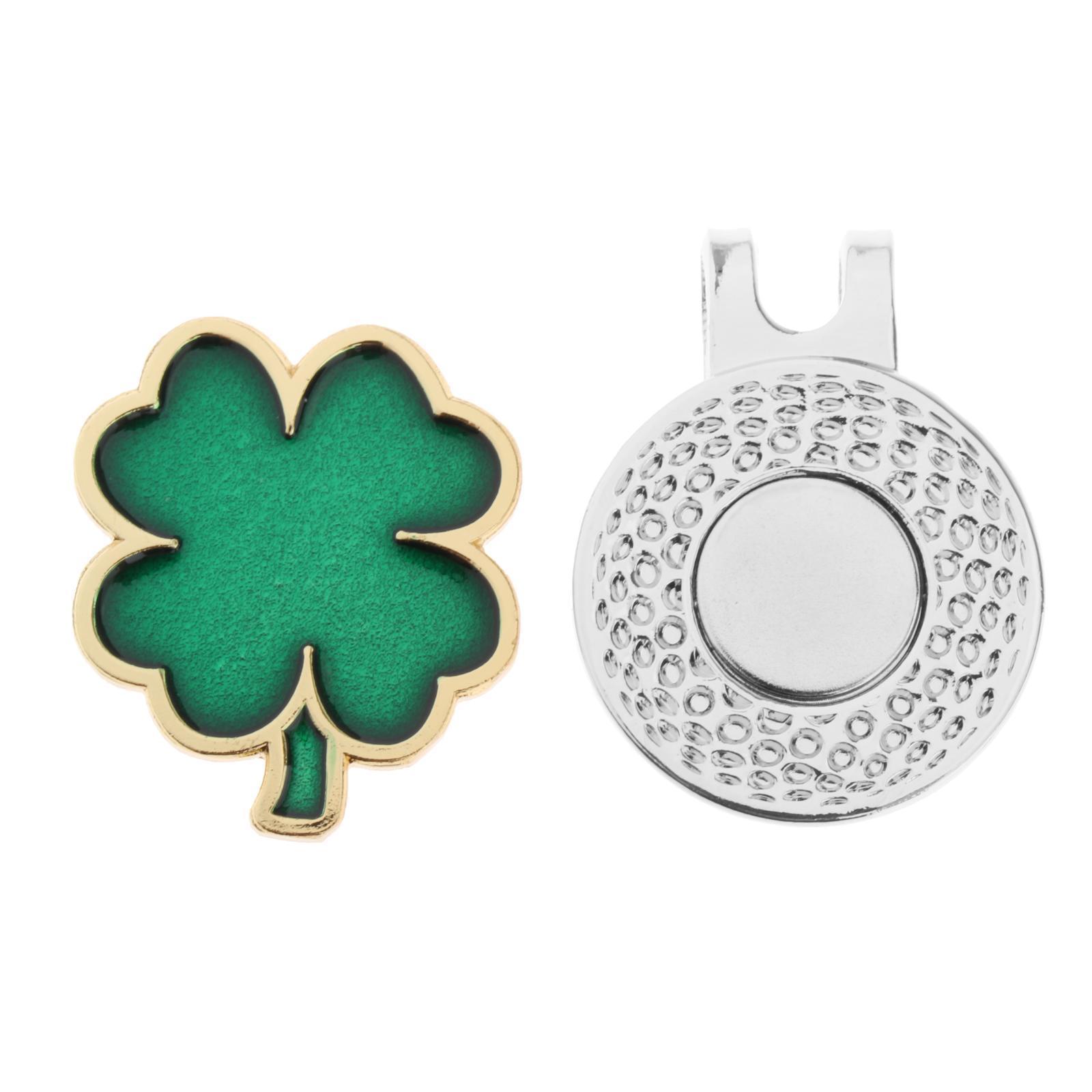 Golf Ball Marker Golf Accessories Ball Mark Hat Clip for Golfer Men Women
