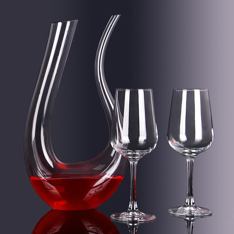 Bình Rót Rượu Vang, Bình Thở Đựng Rượu Vang Thiên Nga, Decanter 1200ml