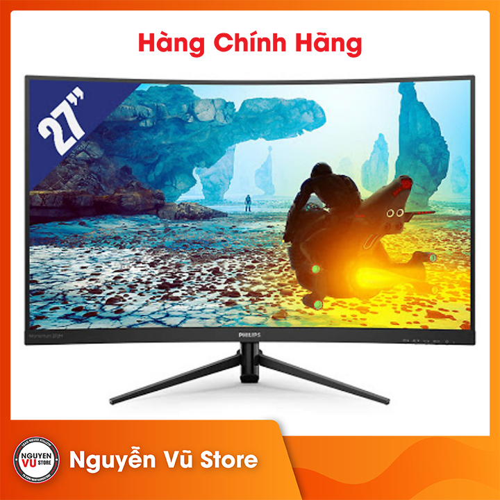 Màn hình cong Philips 27&quot; 272M8CZ (1920x1080, VA, 165Hz, 1ms, FreeSync) (1920 x 1080/VA/165Hz/1 ms/FreeSync) - Hàng Chính Hãng