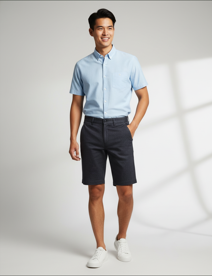 Quần Short kaki Khatoco sale 290k ( giá tem 378K)