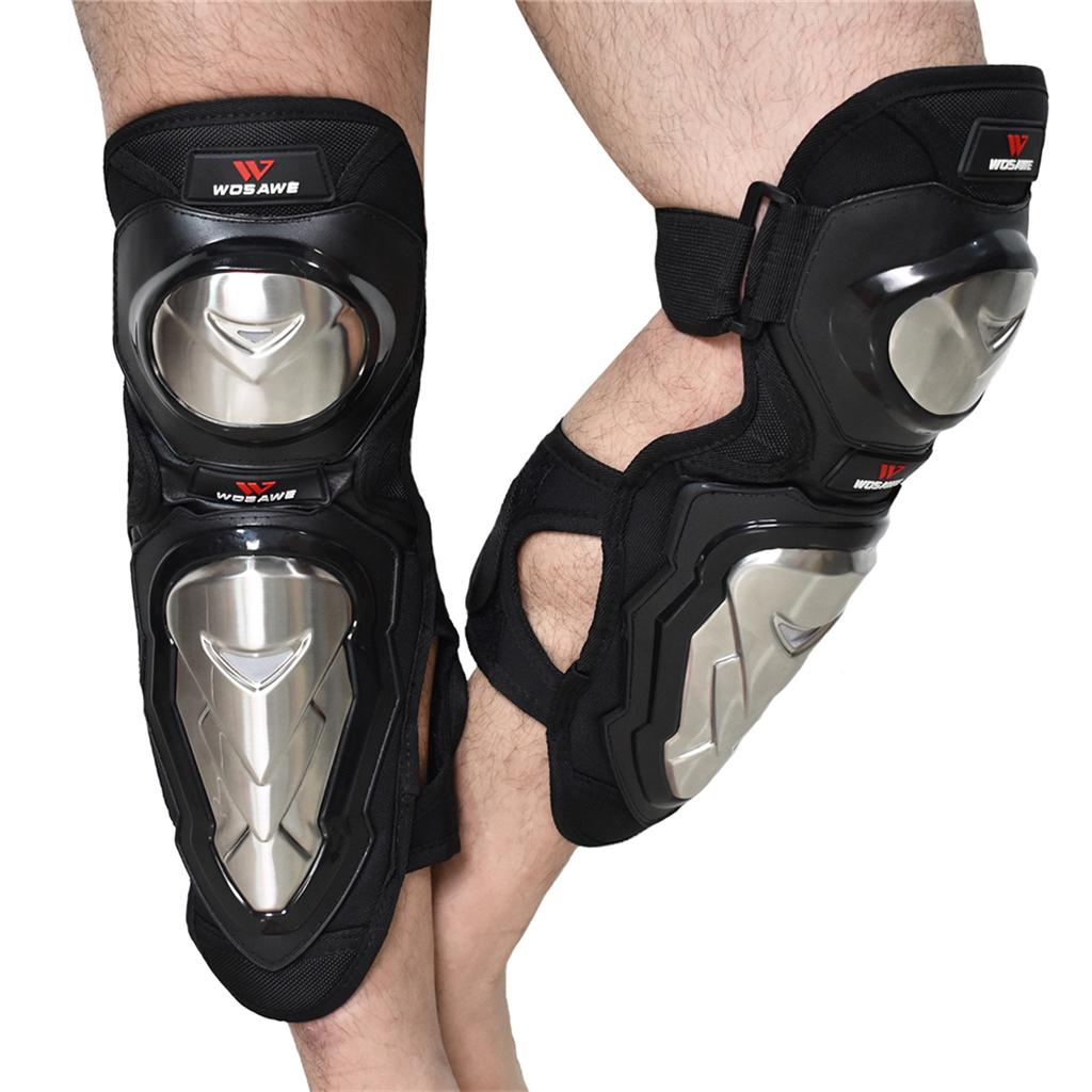 Motorcycle Knee Armour Motorbike Motocross Knee Pads Protector Guards Brace