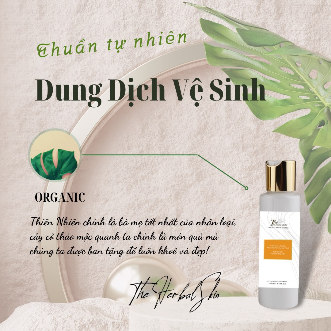 Dung Dịch Vệ Sinh Phụ Nữ The Herbal Skin 100ml