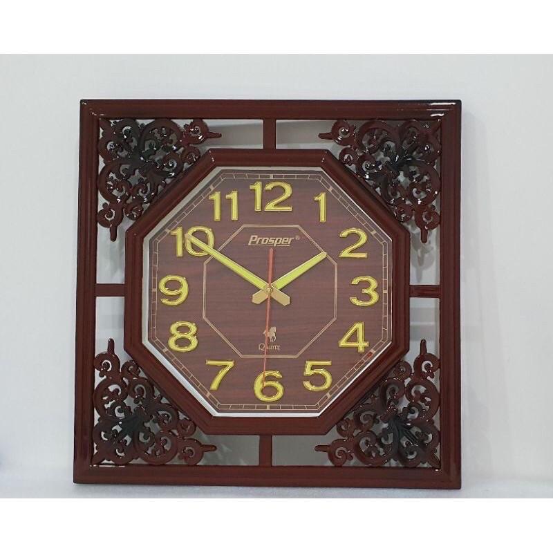 Đồng hồ treo tường hình vuông sang trọng( KT: 46*46*3cm)