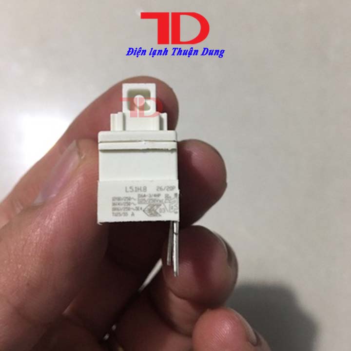 Công tắc nguồn máy sấy dành cho ELECTROLUX, nút nguồn tự ngắt máy sấy dành cho Electrolux, Điện lạnh Thuận Dung