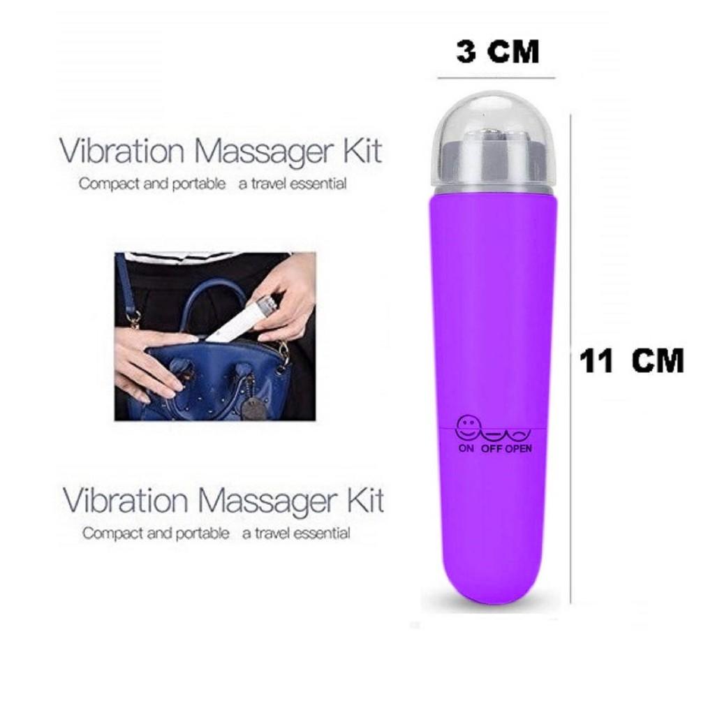 (Có Hàng Sẵn) Combo 02 Massage Rung Châm Cứu Không Dây Châm Cứu Mát Xa Mini Nhỏ Gọn Mạnh FS1071