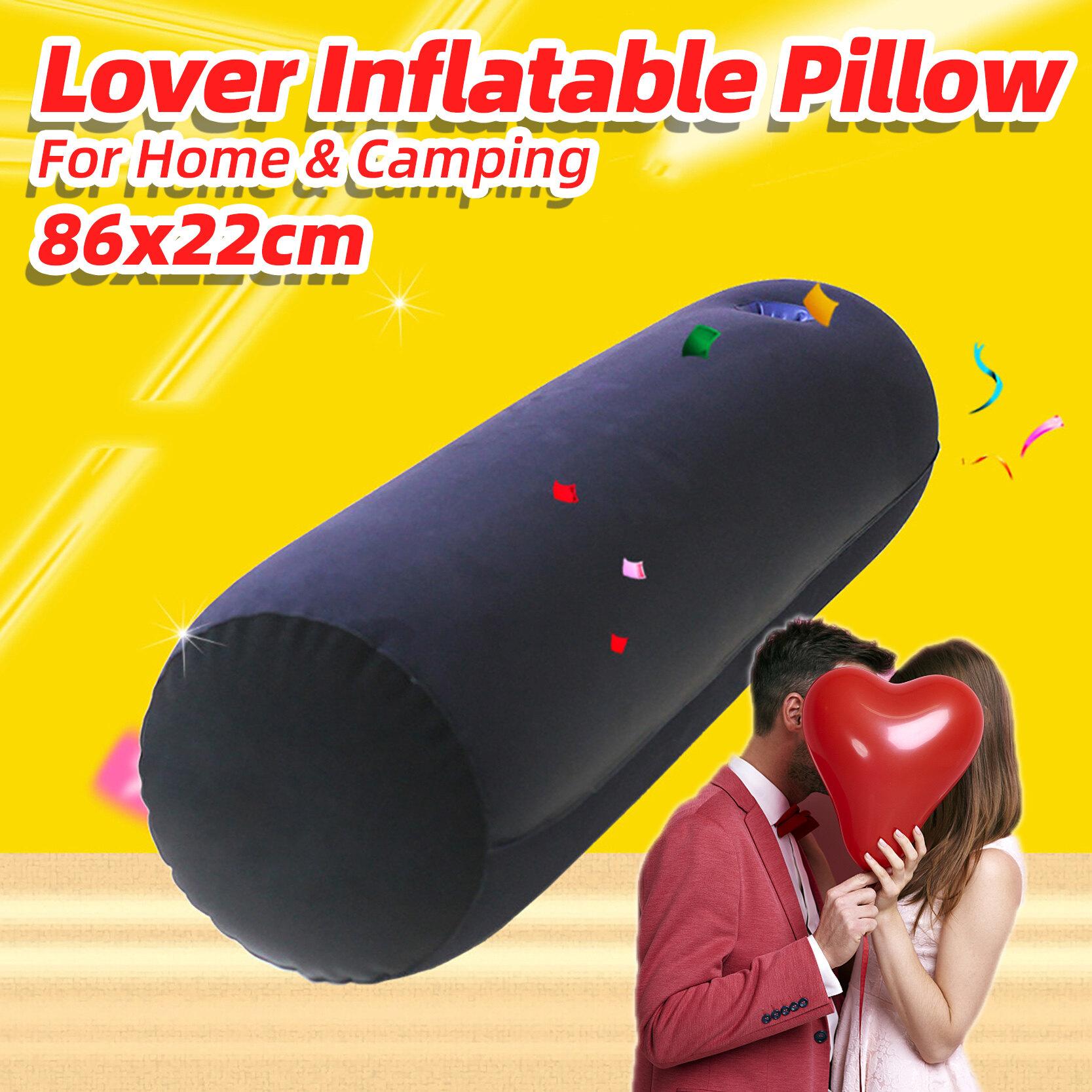 Gối Bơm Hơi 86X22Cm Đệm Bơm Hơi Gối Hơi Di Động Đệm Gối Đệm Cho Cặp Đôi Người Yêu Cắm Trại Nam Nữ