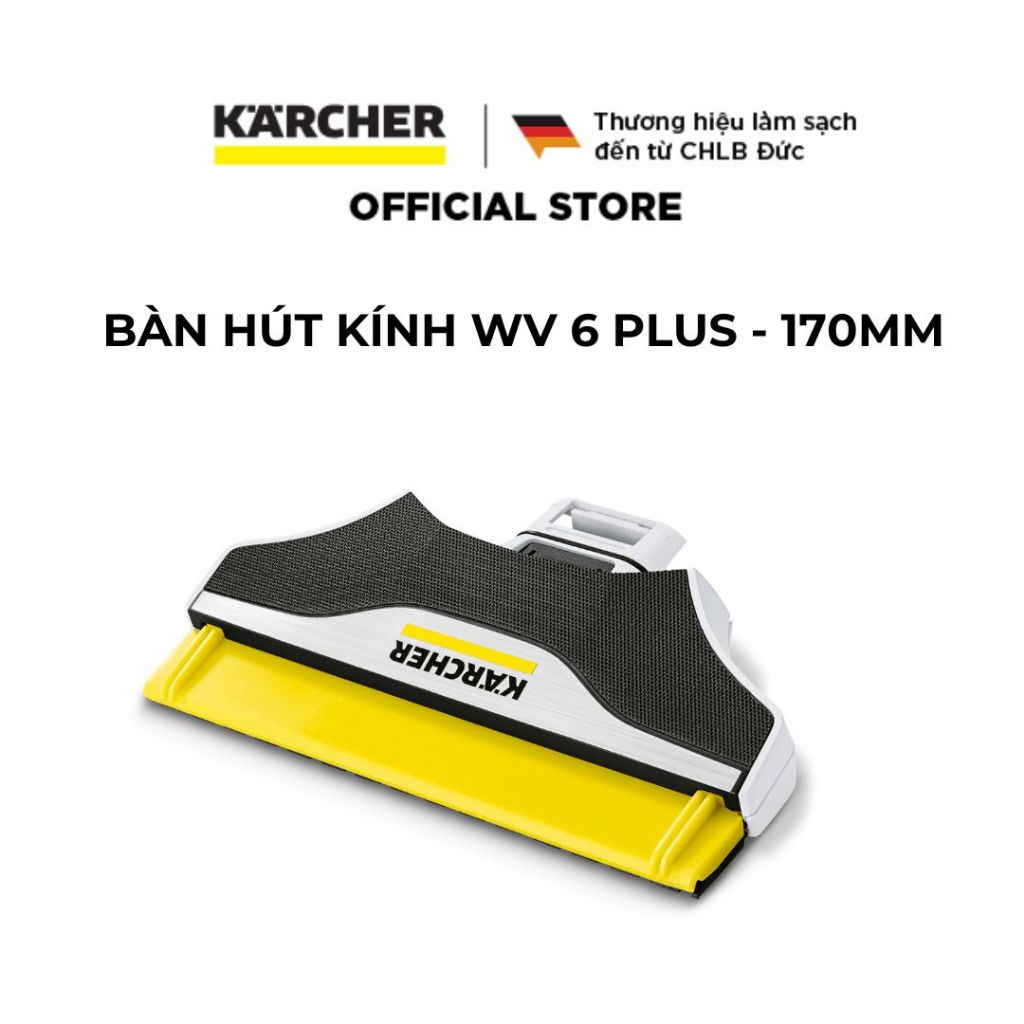Phụ kiện đầu hút kính nhỏ Karcher dùng cho máy lau kính WV 6 Plus - Hàng Chính Hãng