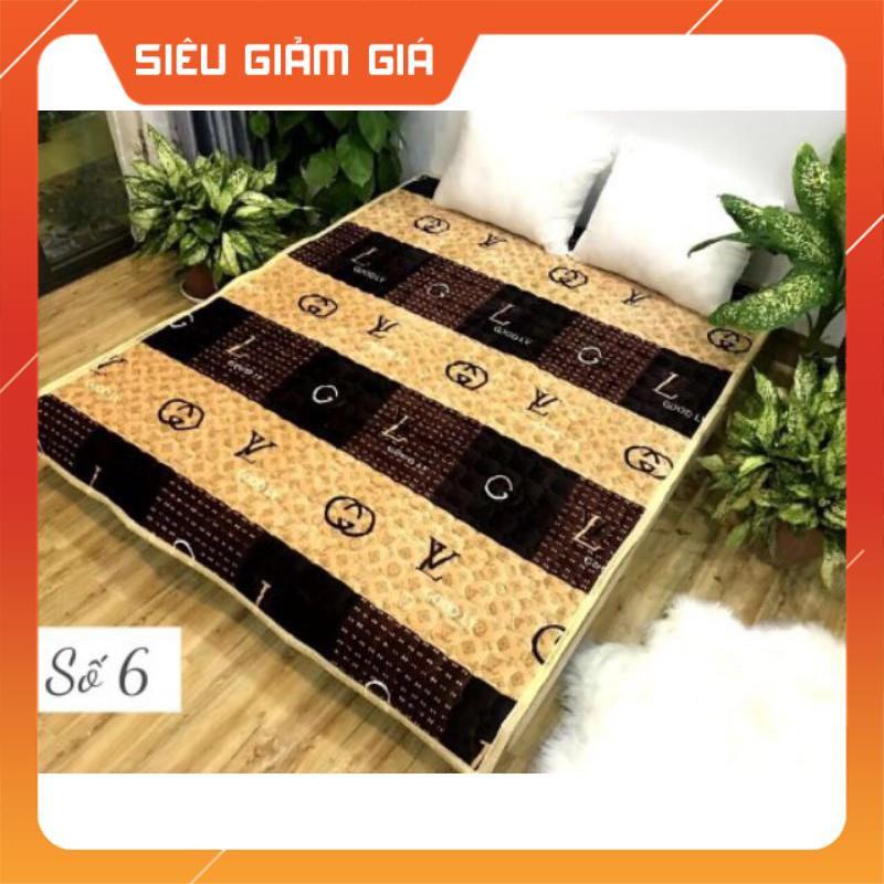 Thảm nỉ nhung đa năng 3 lớp trải giường, trải sàn