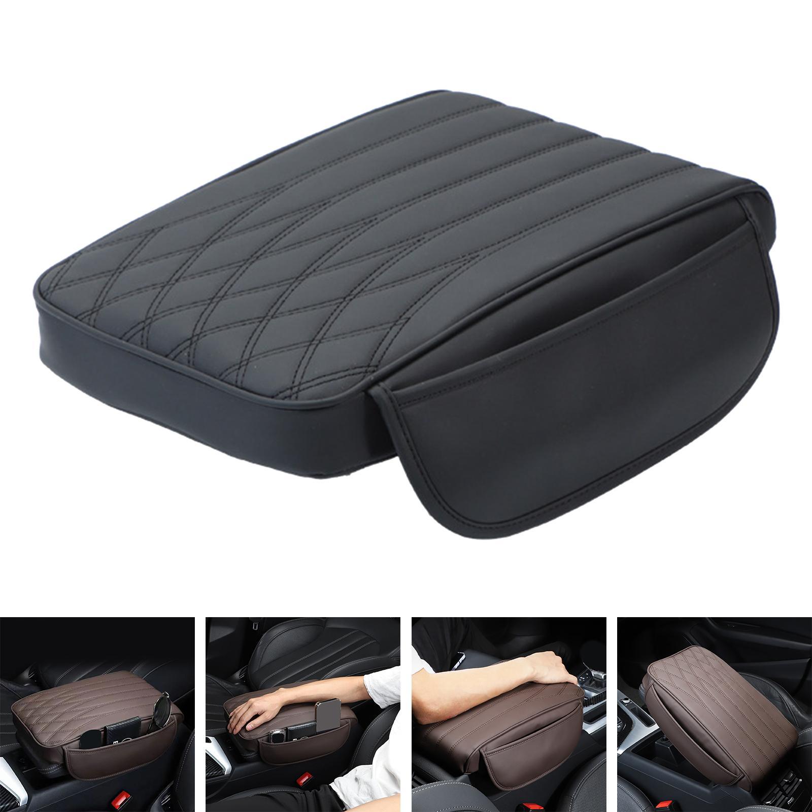 Car Armrest Cushion Center Console Cover for Auto Vehicle SUV