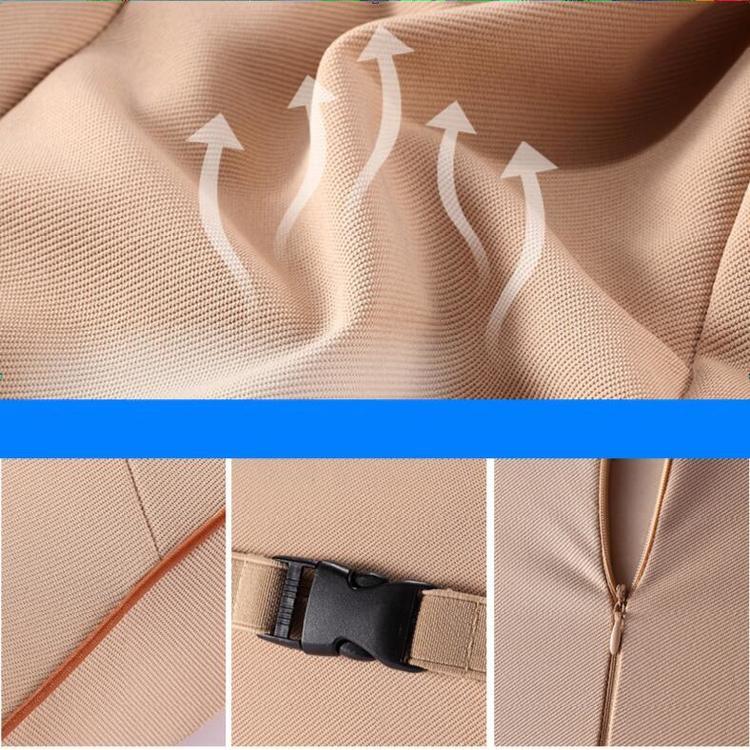 Gối Tựa Đầu Chất Liệu 100% Cao Su Non Cao Cấp Dùng Trên Xe Hơi, Ô Tô Mã - A12: Màu Đen, Ghi và Kem