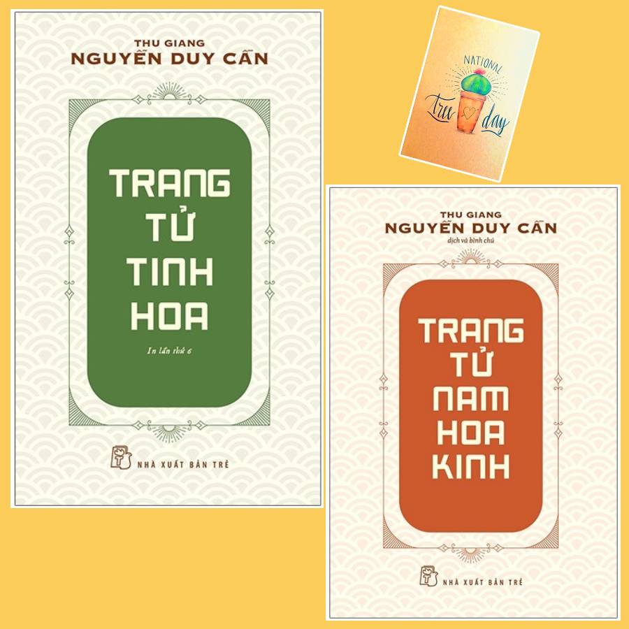 Combo Trang Tử Tinh Hoa và Trang Tử Nam Hoa Kinh ( Sổ Tay )