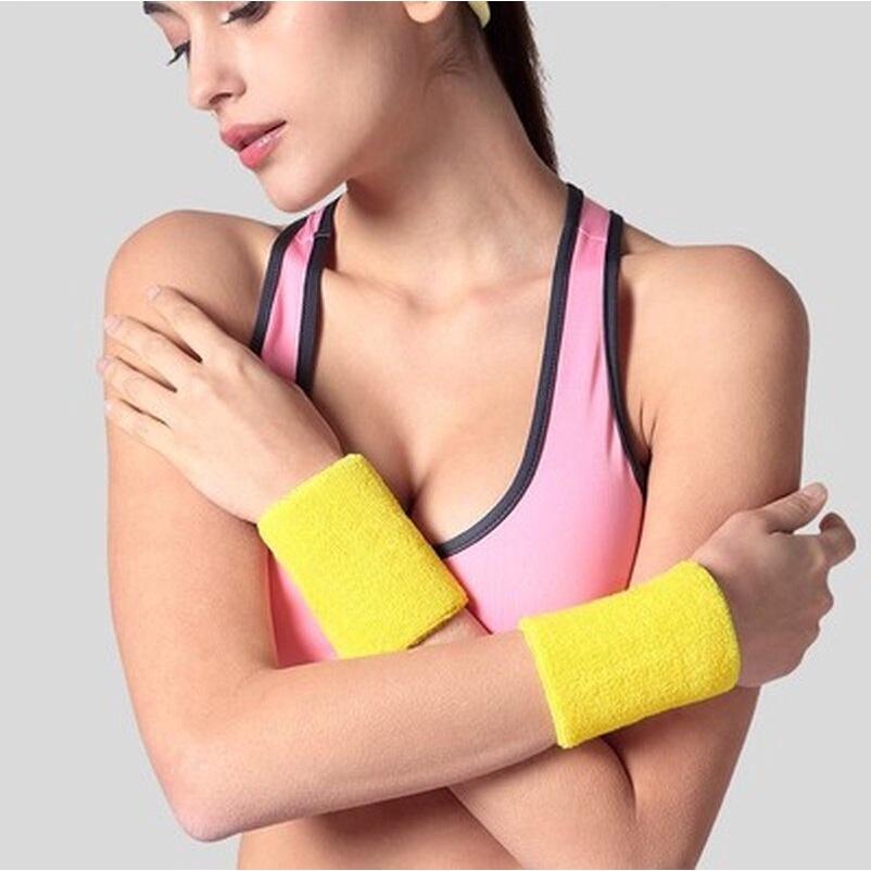 2020 1PCS Sport Wristband Brace Wrap Bandage Gym Strap Running Sport Safety Wrist Support Padel Pulseira Badminton Wrist Band