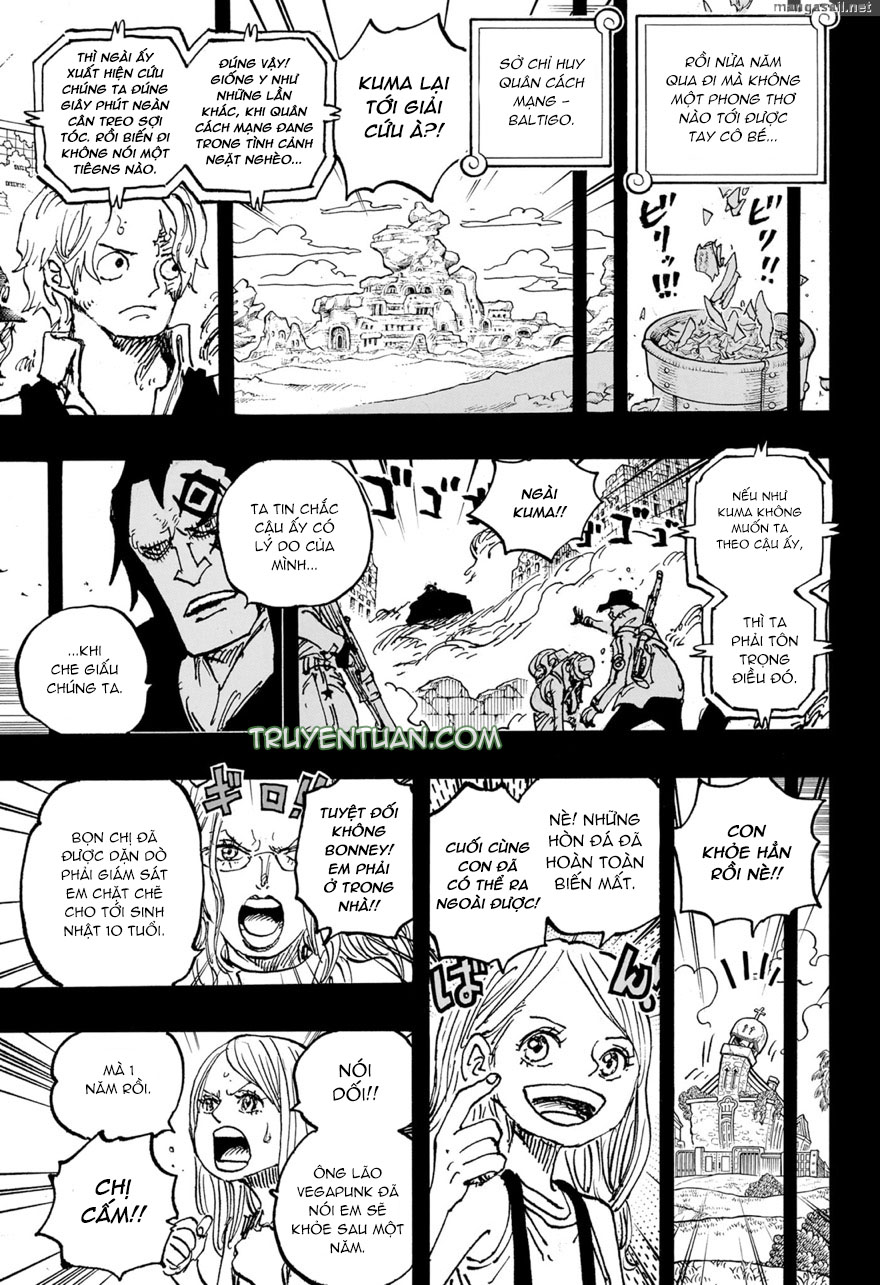 đảo hải tặc - one piece chapter 1101 14