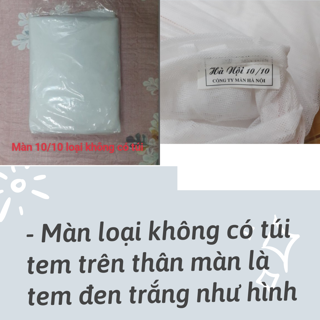 Màn Tuyn, Mùng Tuyn May 10 Đủ Kích Thước, Màn Tuyn