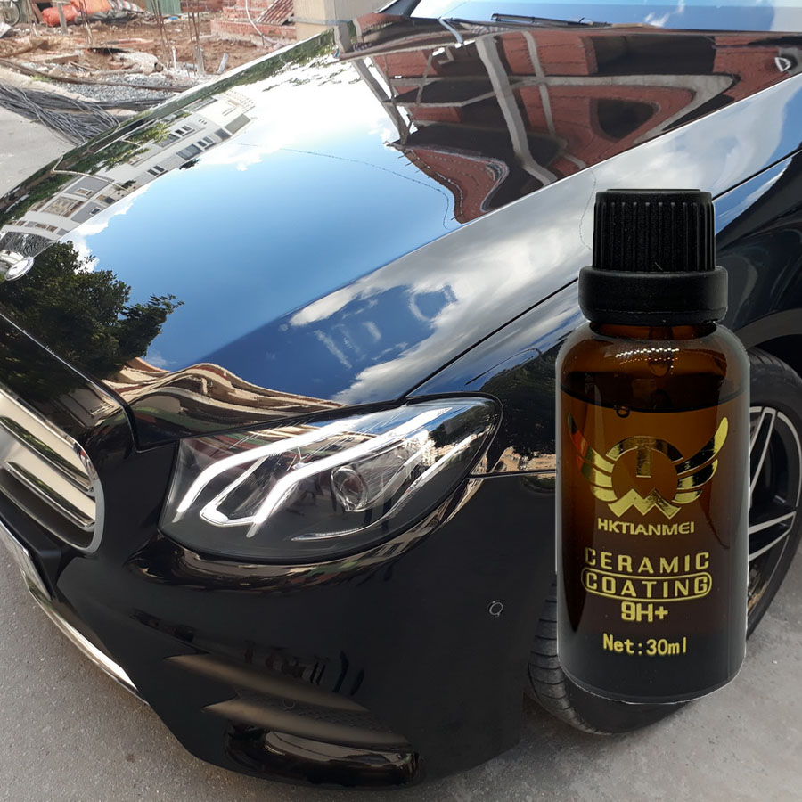 Lọ  phủ Nano xe hơi  Ceramic Coating 9H 30ml - Tặng 1 lọ tinh dầu hoa Lavender