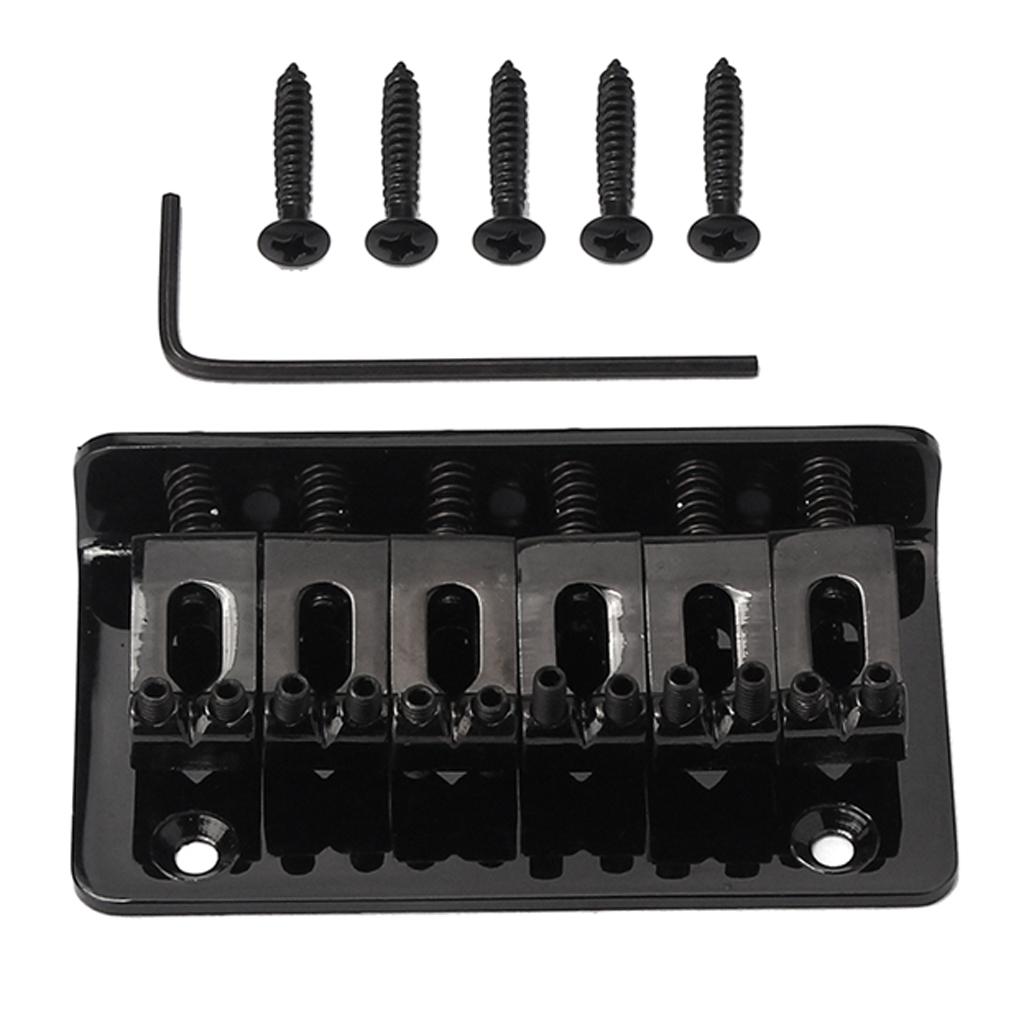 Baoblade Kim Loại 73mm Kim Loại Cố Định Đuôi Cứng Yên Cầu Đuôi 6 Dây Đàn Guitar Một Phần
