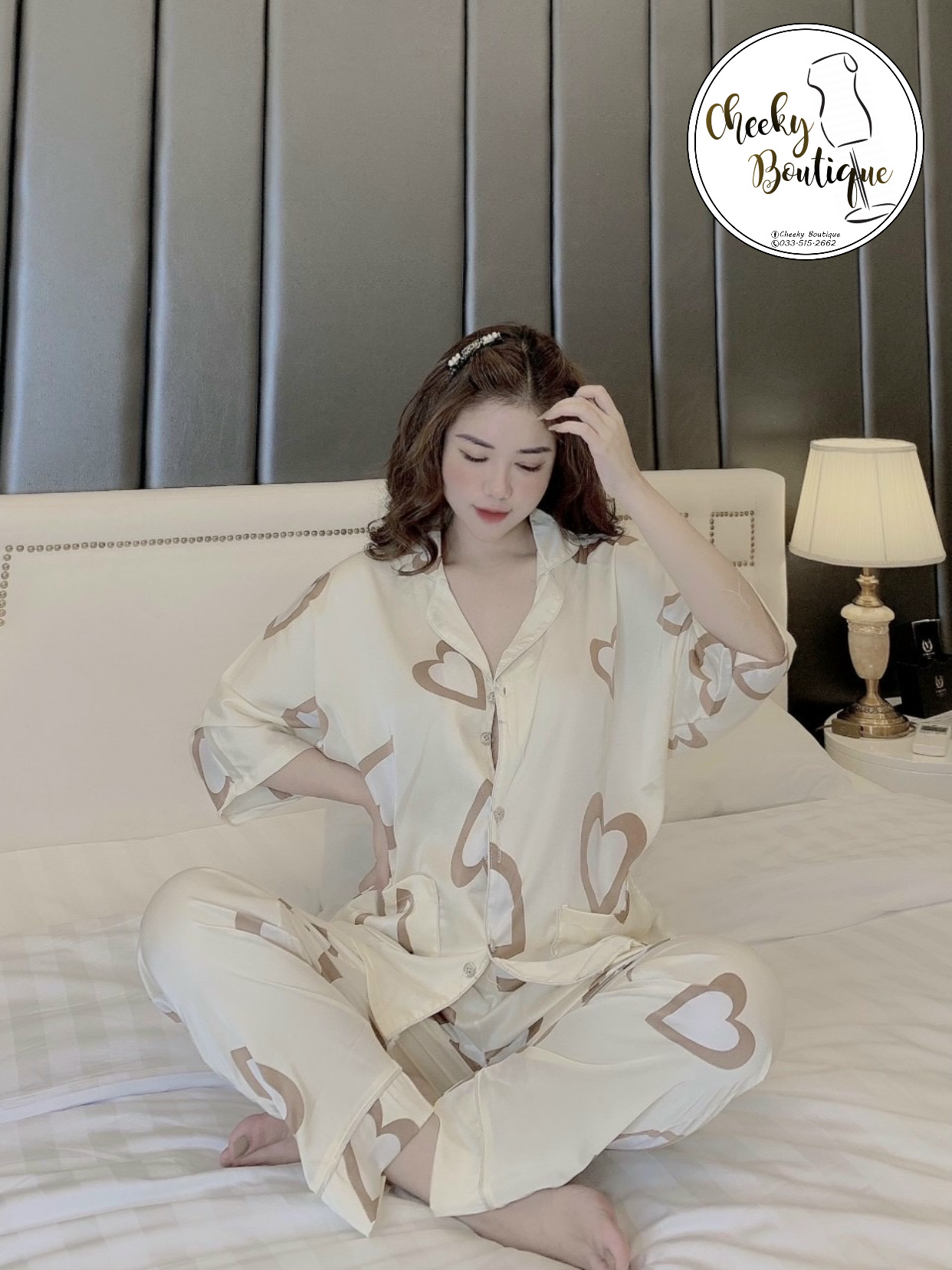 Bộ Lụa Pijama -Chất Liệu Lụa Latin Mát Lịm