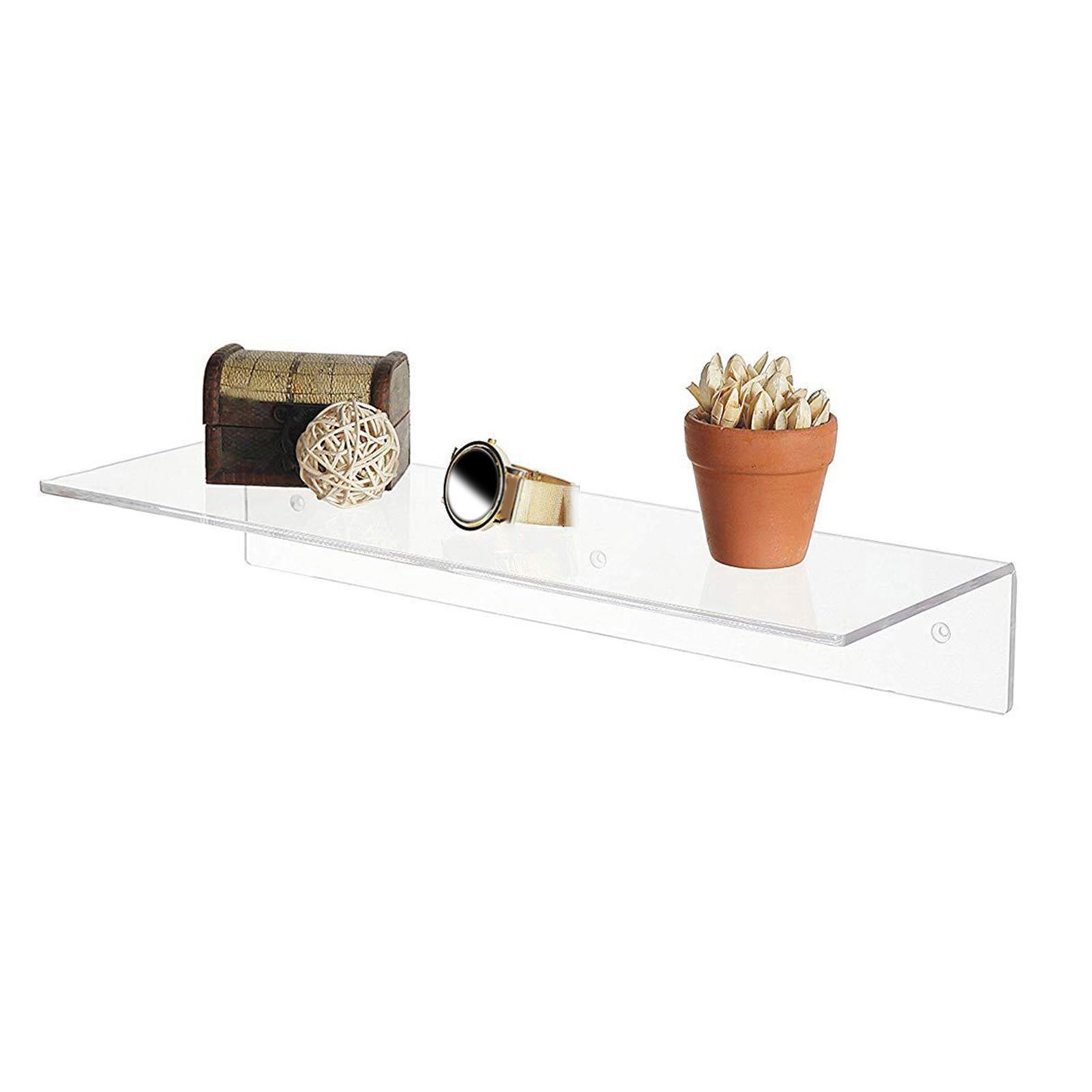 Acrylic Storage Shelf Multipurpose Container Makeup Display for Bedroom