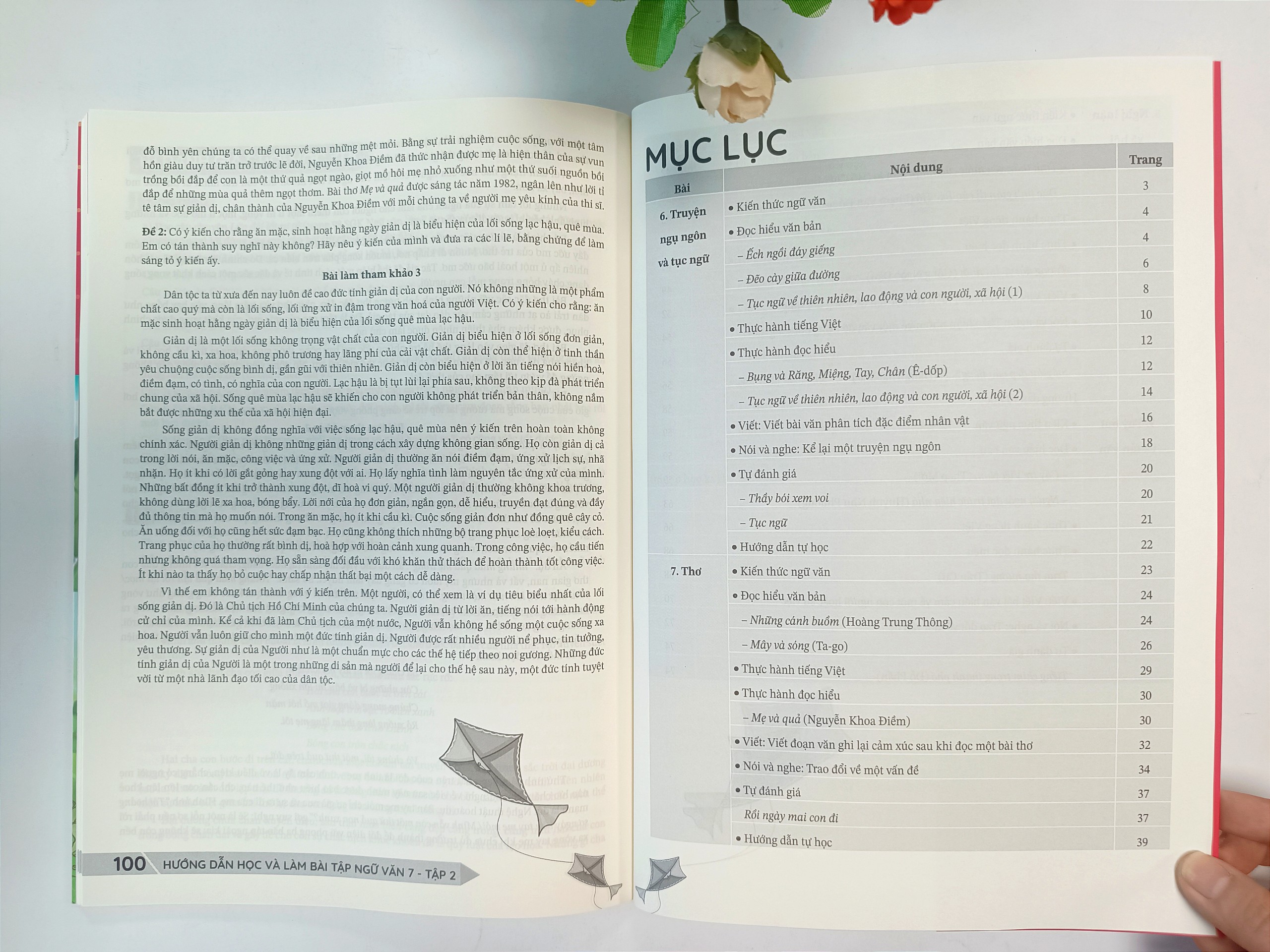 Sách - Hướng Dẫn Học Và Làm Bài Tập Ngữ Văn 7 - Biên soạn theo CT GDPT mới - Cánh Diều - ndbooks