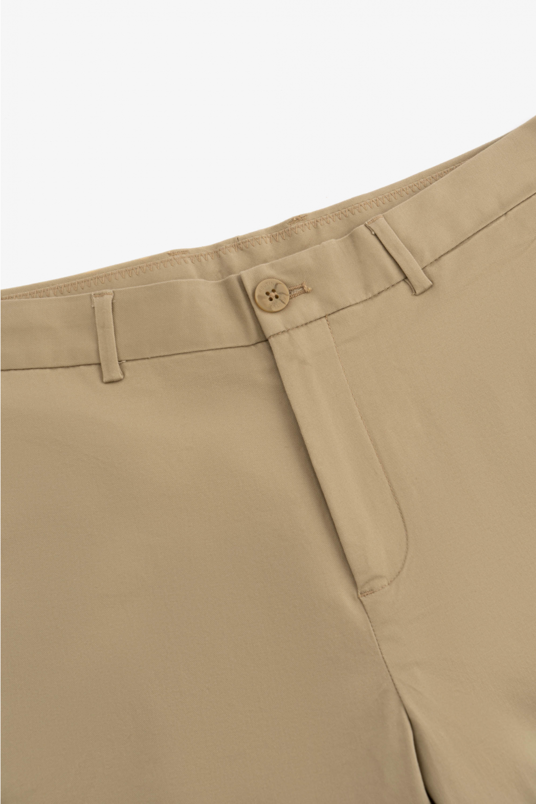 Quần Kaki Nam ROUTINE Cotton Gập Ly Trơn Form Slim Crop - 10S23PCA001 | LASTORE MENSWEAR