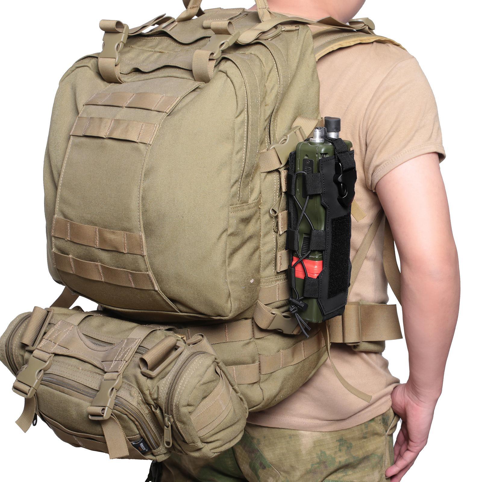 Molle Pouch Hydration Carrier Outdoor Activities Water Bottle Holder