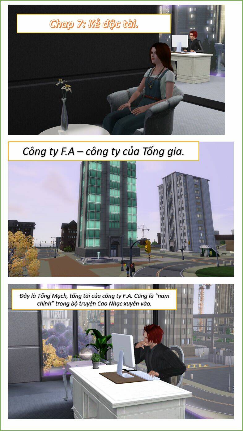 xuyên qua sách làm nữ phụ bi thảm-truyện sims chapter 9 1