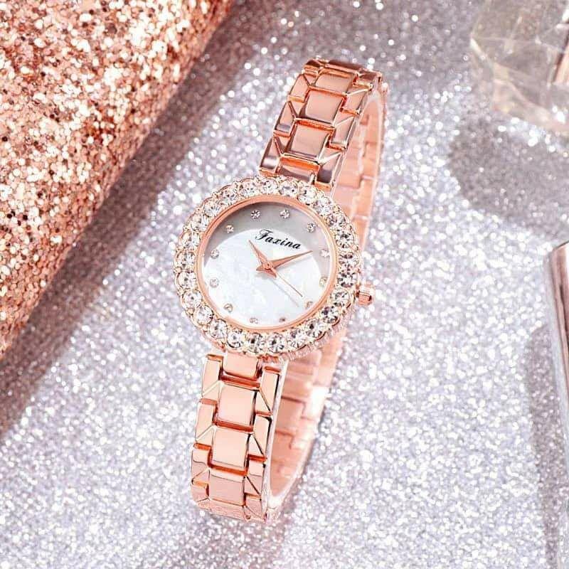 Đồng hồ thời trang nữ Lupai kèm lắc tay