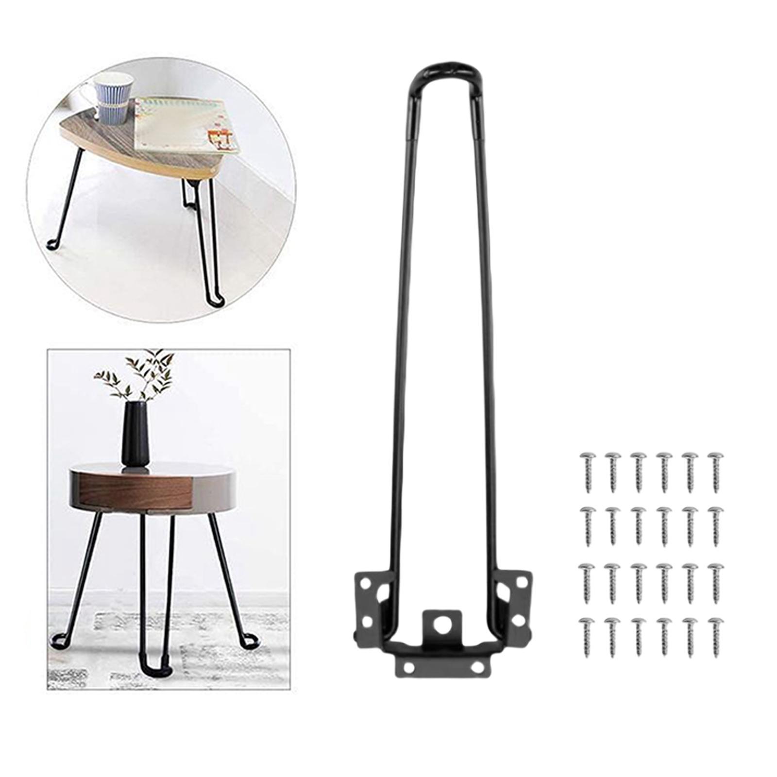 Foldable Hairpin Leg Folding Table Leg DIY Bench Leg for Coffee End Tables