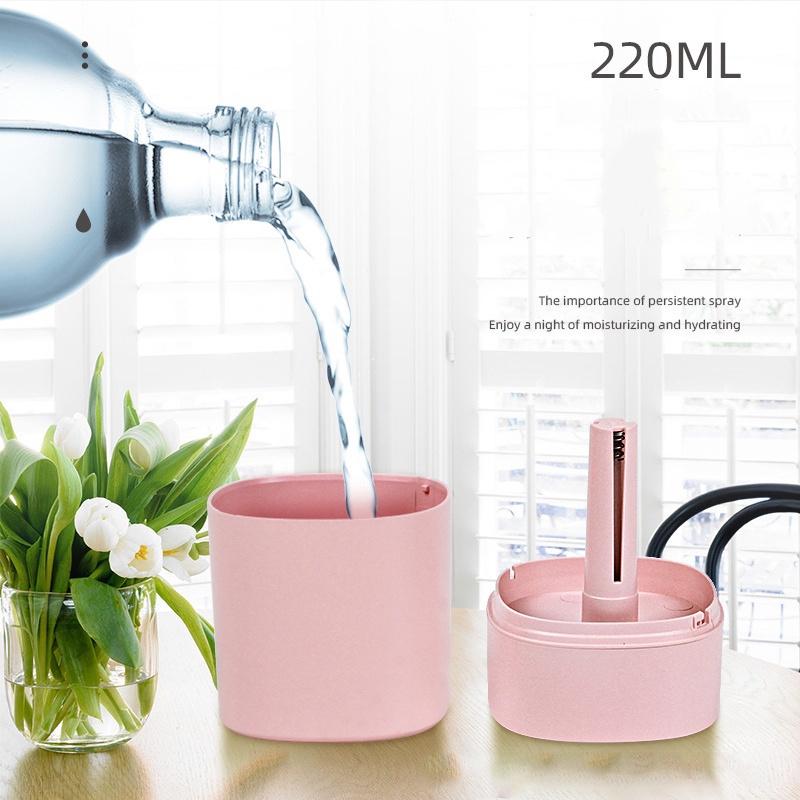 Máy Xông Tinh Dầu Mini Cho Phòng Ngủ Humidifier 220ml Máy Khuếch Tán Tinh Dầu Phun Sương Tỏa Hương Đuổi Muỗi & Côn Trùng