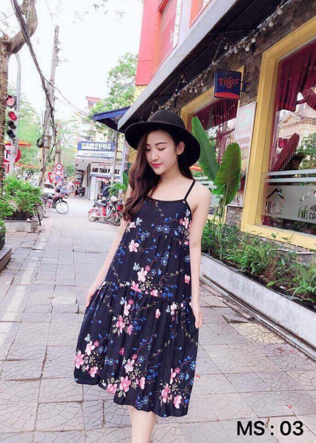 Váy đầm suông mặc nhà