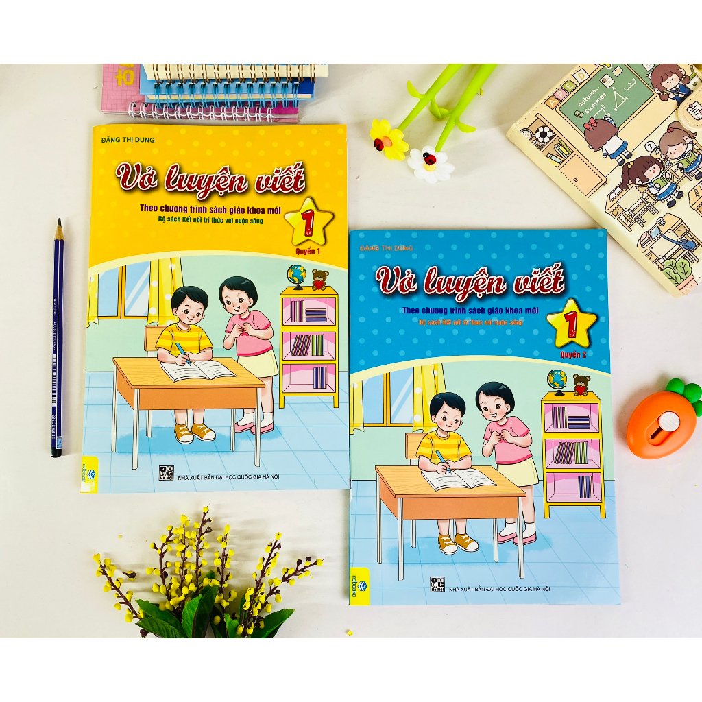 Sách - Combo 2 cuốn Vở Luyện Viết lớp 1 - Biên soạn theo chương trình Kết Nối - ndbooks