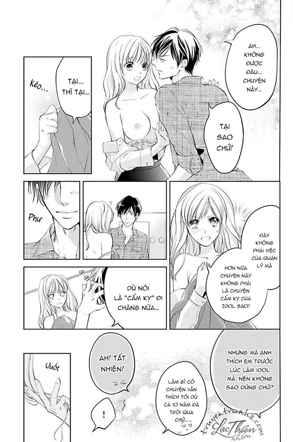nụ hôn cuồng nhiệt của ngài idol! chapter 1 33