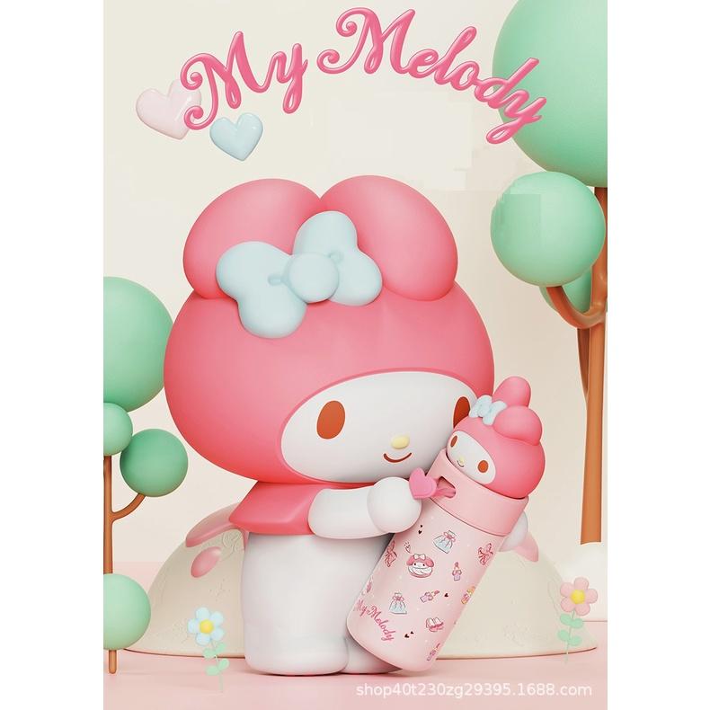 Bình giữ nhiệt Sanrio family inox316 siêu cute 350ml