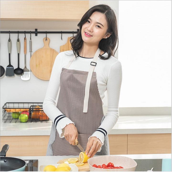 Tạp Dề Chống Thấm Nước Phong Cách Hàn Quốc Dễ Thương