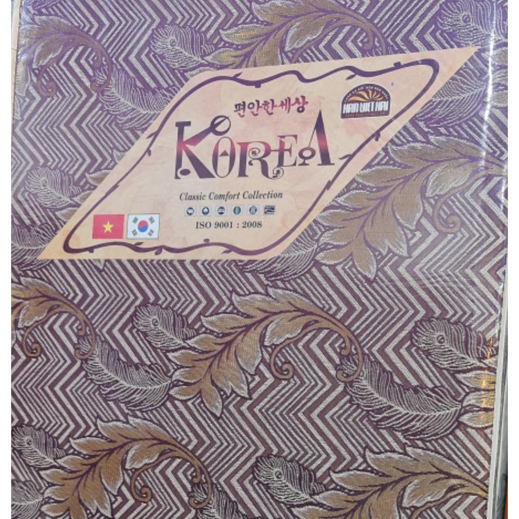 NỆM BÔNG ÉP KOREA VẢI GẤM CAO CẤP