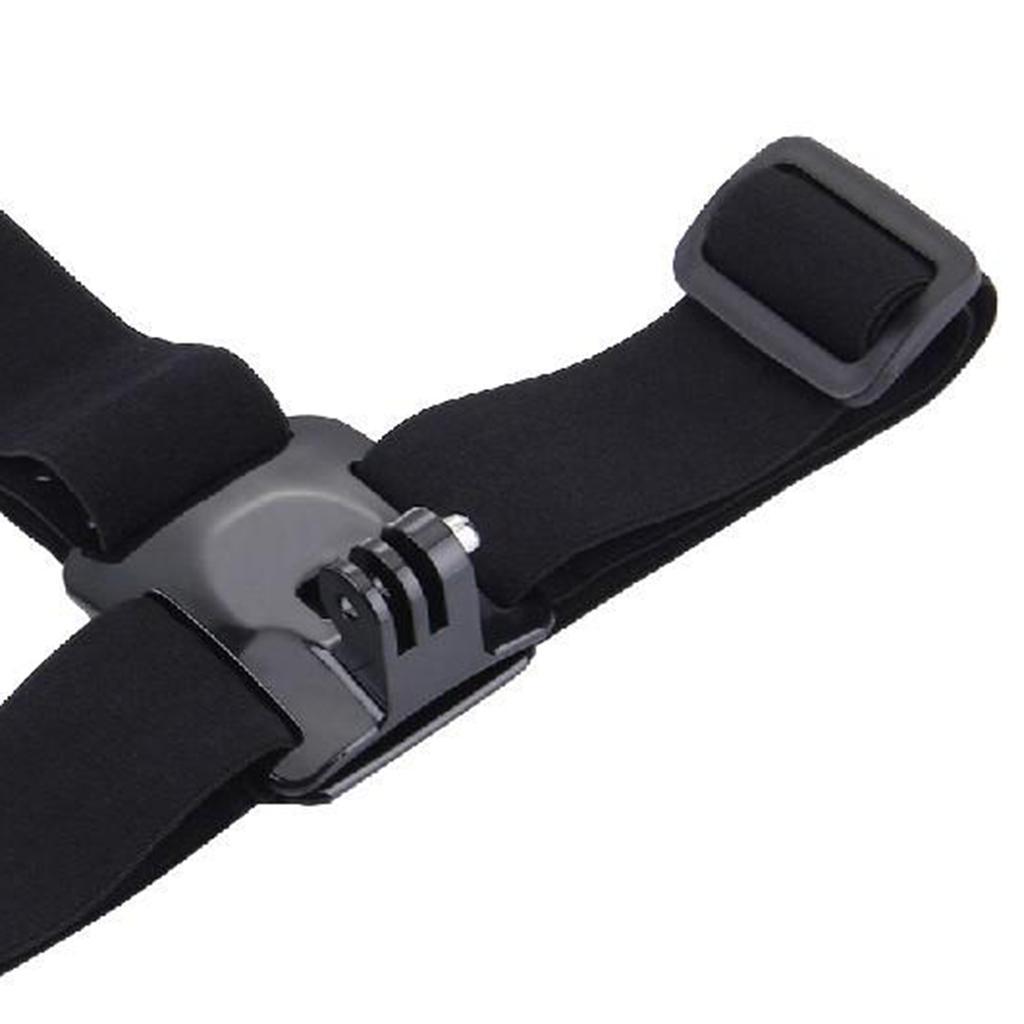 Cell Phone Head Mount Headband Mobile Phone Holder w/ Clip Universal Black