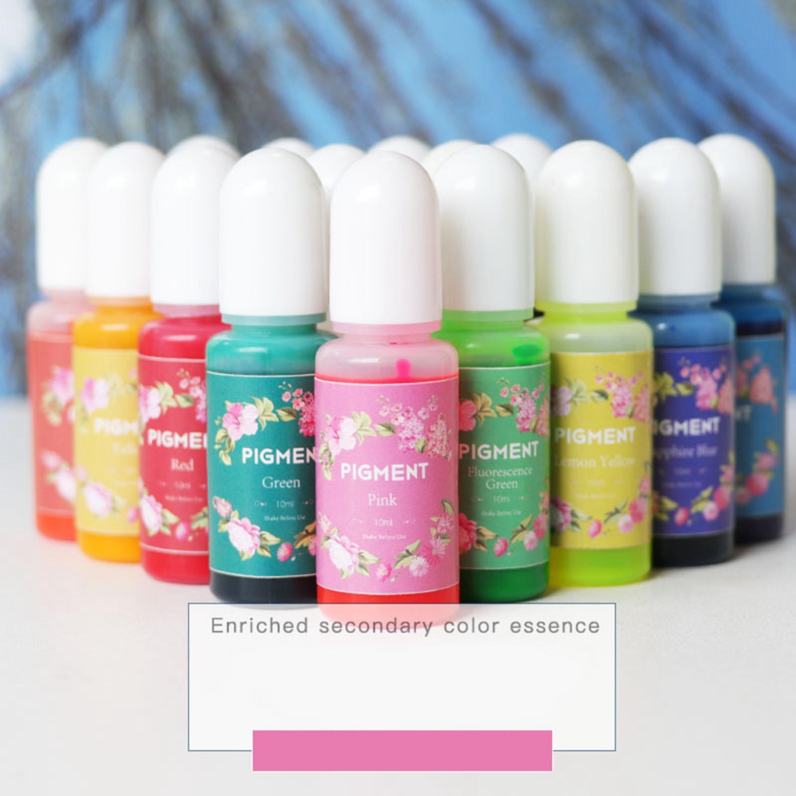 15 Colors Epoxy Resin Pigment Casting Art Crafts 10G Jewelry Making Colorant